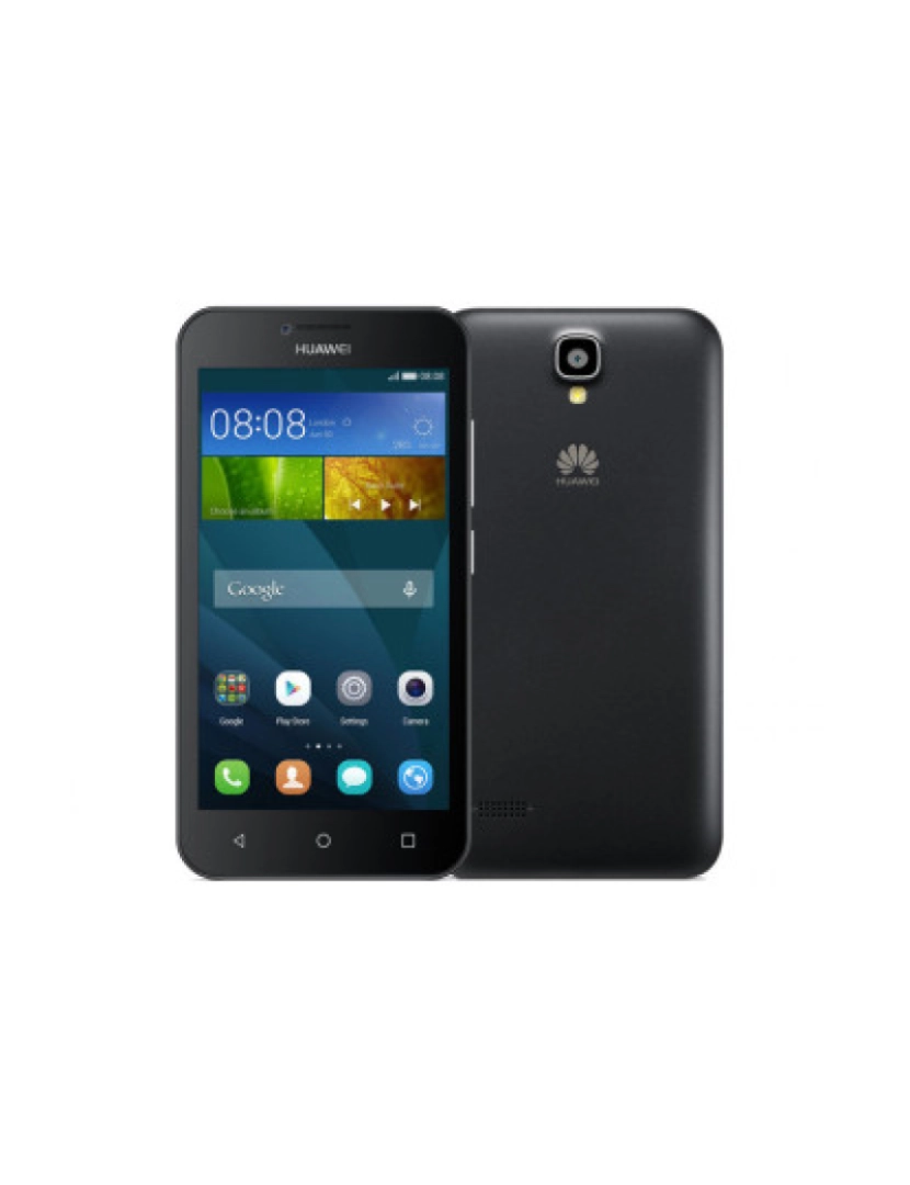 HUAWEI  - Smartphone HUAWEI Y5 (Y560-L01/ 8GB) Preto-Grau A (Caixa Original)