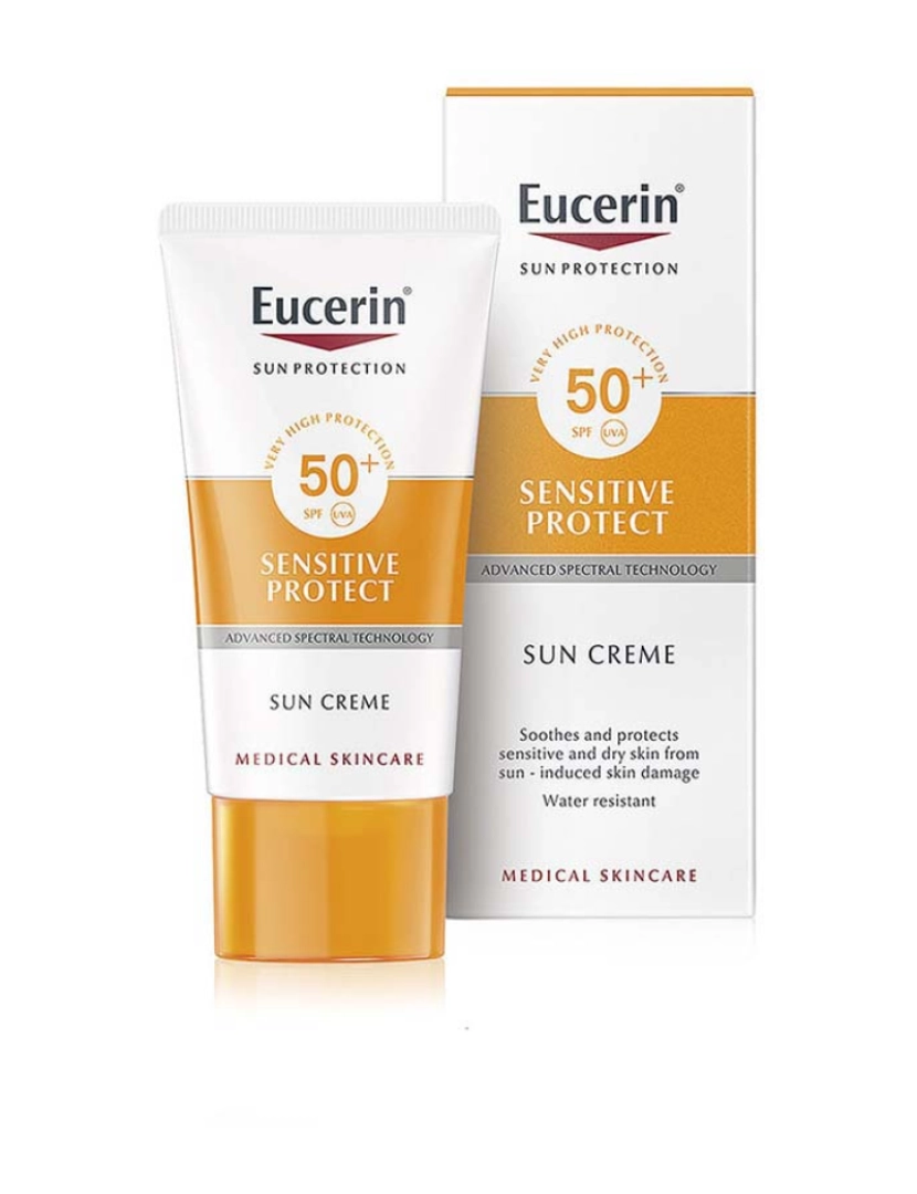 Eucerin - Sensitive Protect Sun Creme Dry Skin Spf50+ 50 Ml