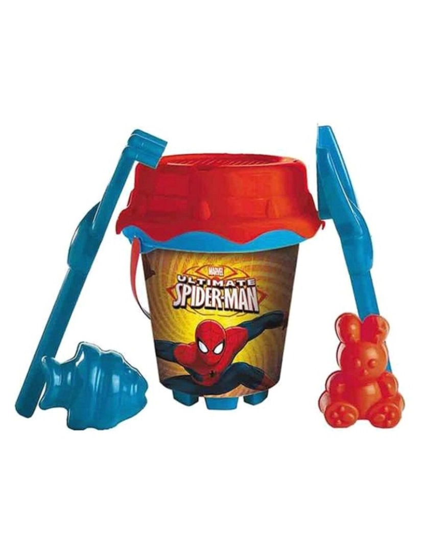 Spiderman - Conjunto de brinquedos de praia Spiderman 311001 6 pcs Multicolor