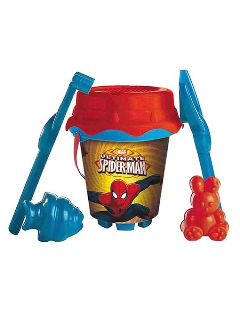 Spiderman - Conjunto De Brinquedos De Praia Spiderman 311001 6 Pcs Multicolor