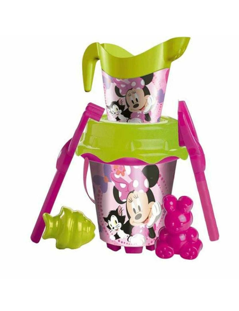 Minnie - Conjunto De Brinquedos De Praia Minnie Mouse 7 Peças