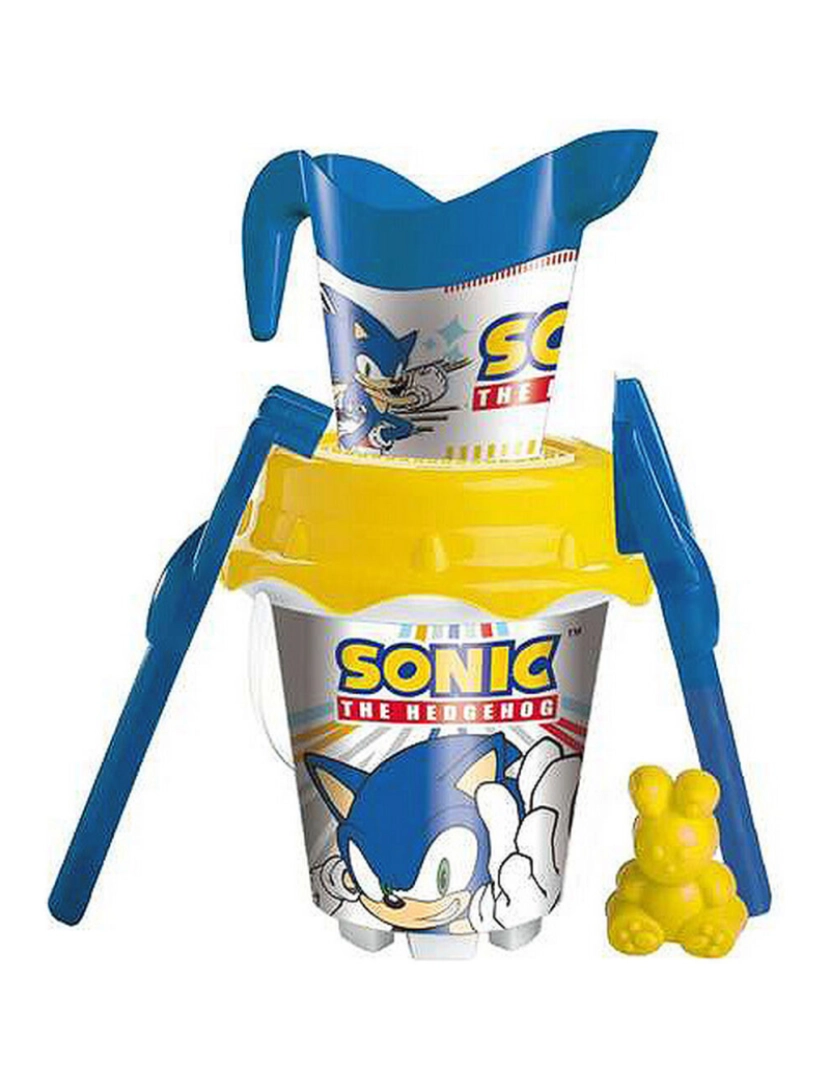 Sonic - Conjunto de brinquedos de praia Sonic 6 Peças