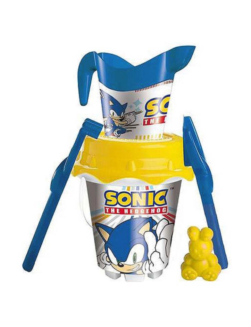 Sonic - Conjunto De Brinquedos De Praia Sonic 6 Peças