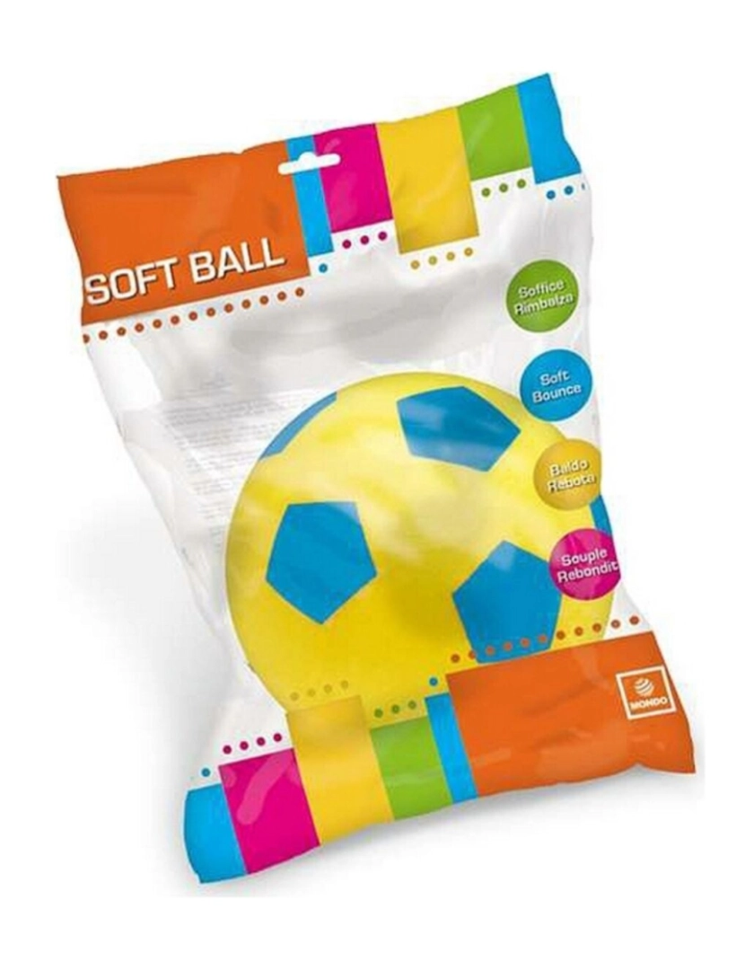 Mondo - Bola Soft Football Mondo Ø 20 cm PVC