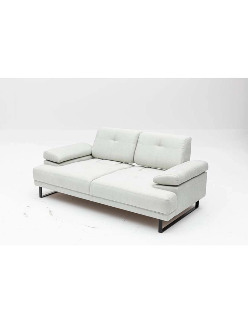 imagem de Sofá Cama 2 Lugares Mustang Branco6