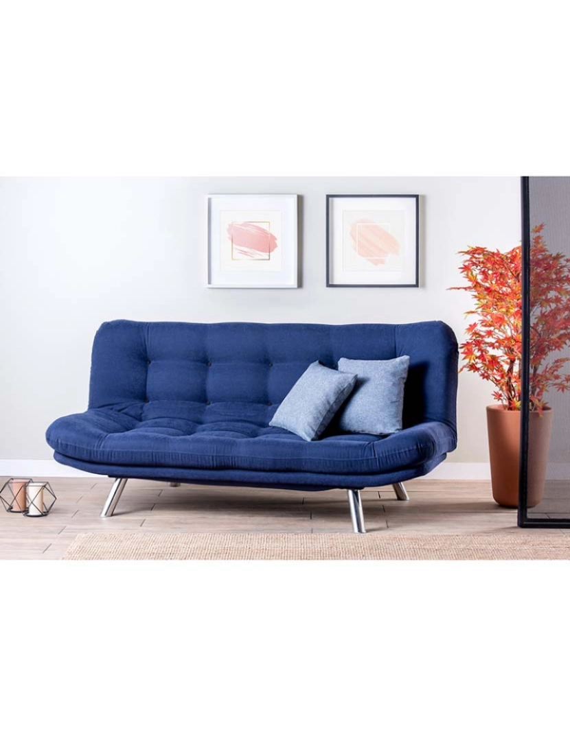 ASR - Sofá Cama Misa Azul Navy