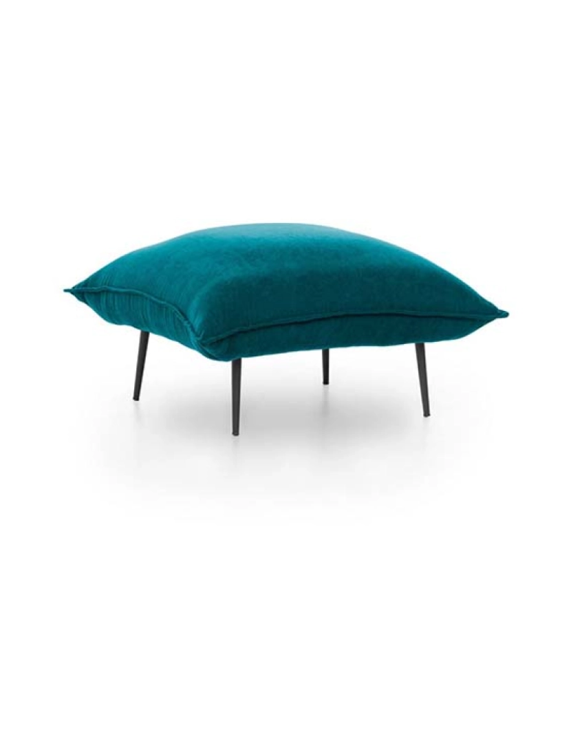 Futon - Banqueta Aspen Banqueta Verde Petróleo