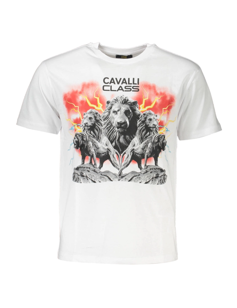 Cavalli Class - T-Shirt Homem Branco