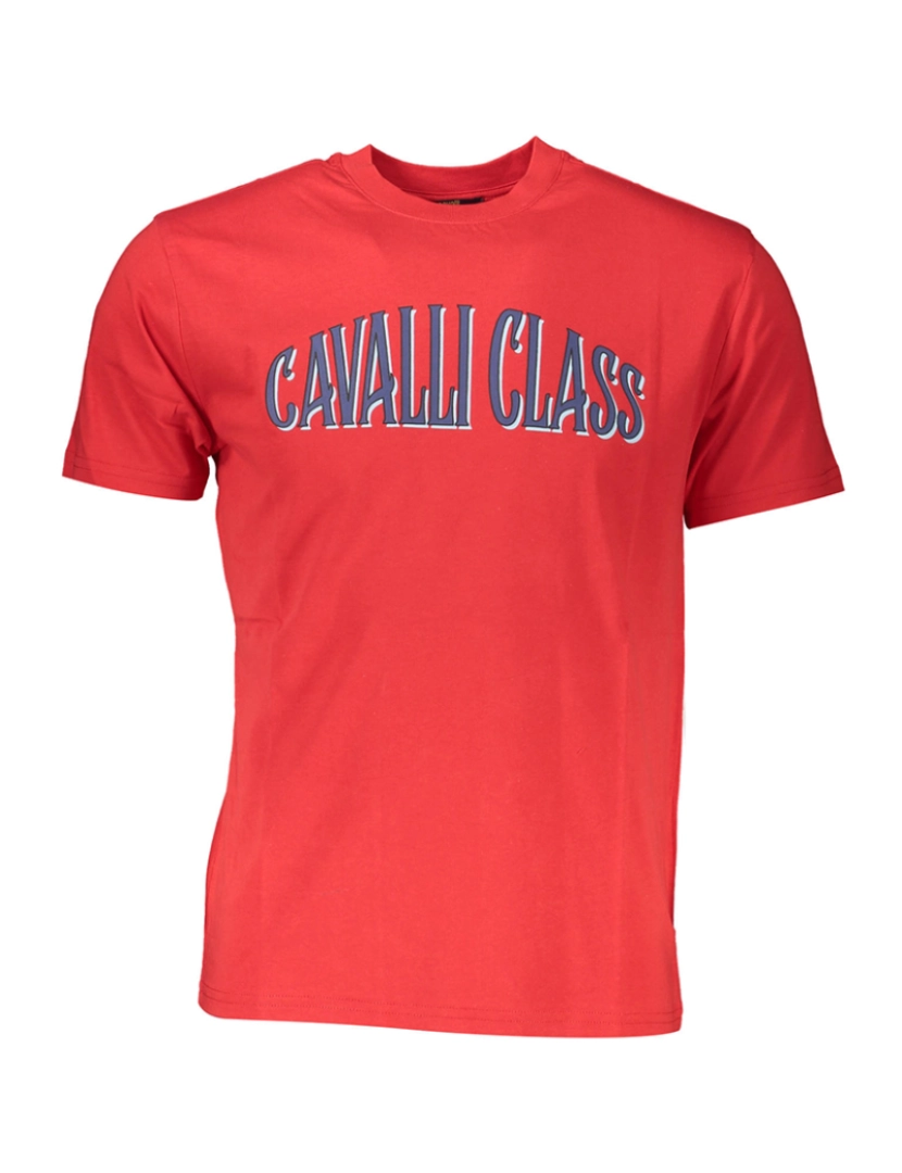 Cavalli Class - T-Shirt de Homem  vermelho