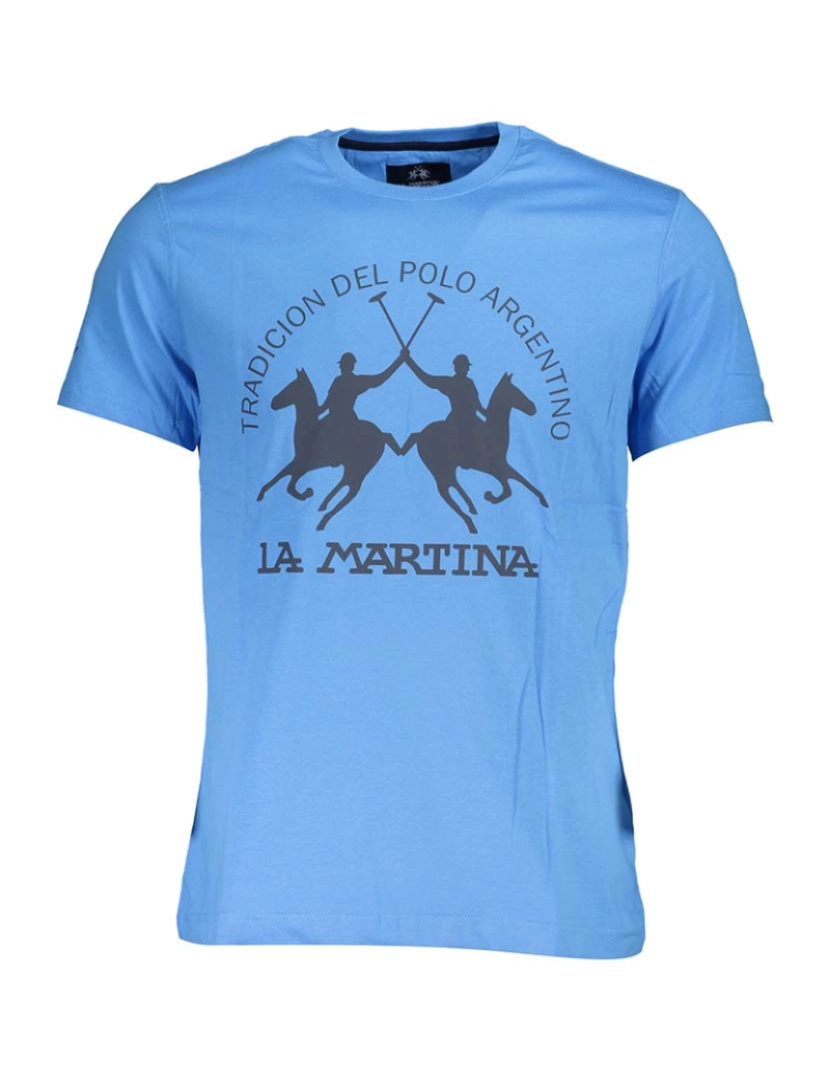 La Martina - T-Shirt Homem Azul