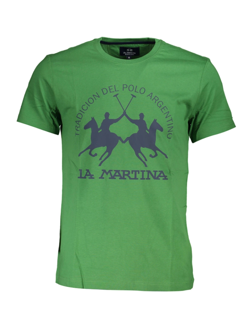 La Martina - T-Shirt Homem Verde