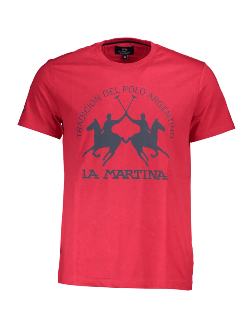 La Martina - T-Shirt Homem Vermelho