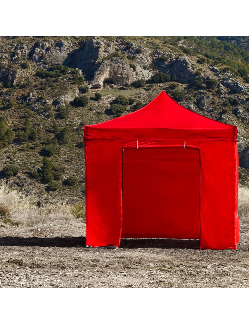 imagem de Tenda 3x3 Eco (Kit Completo) - Vermelho2