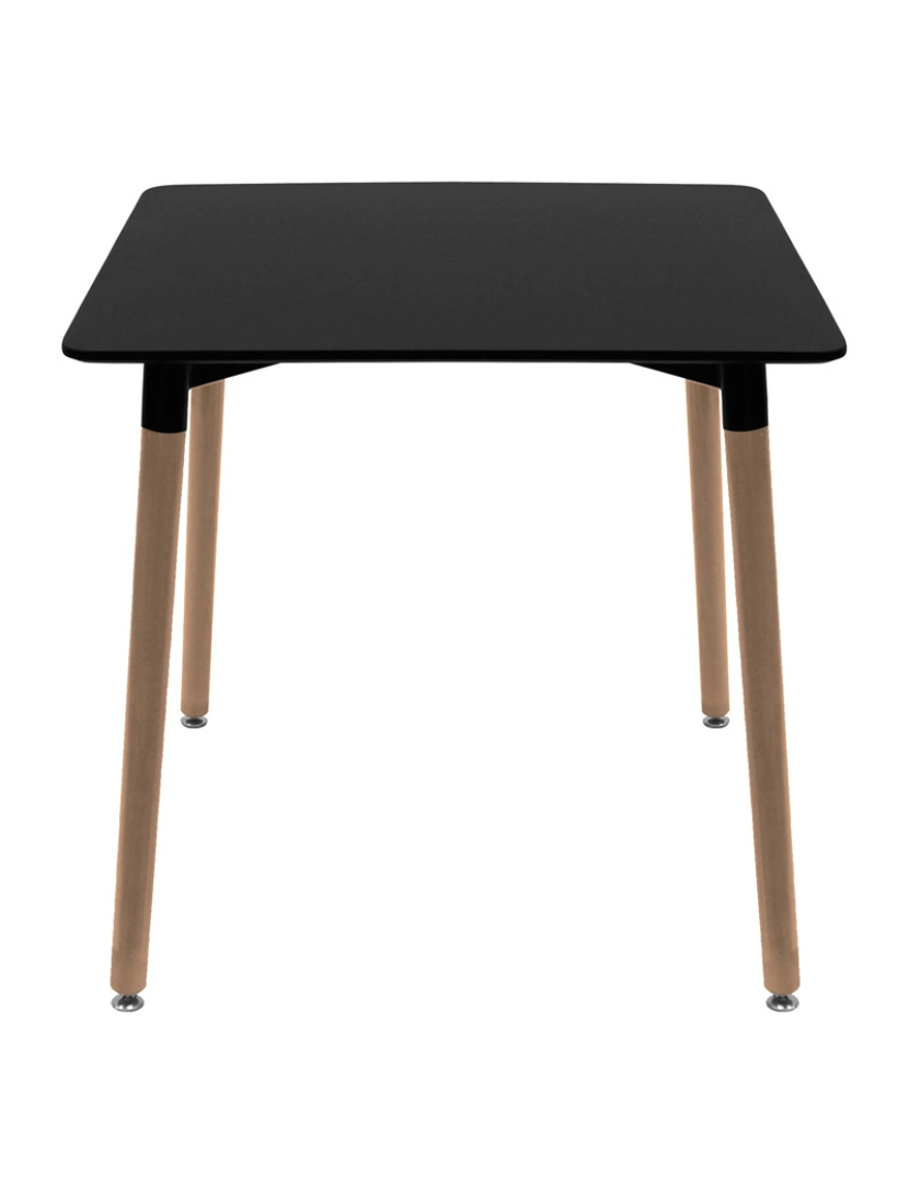 imagem de Mesa Tower Quadrada 70 cm - Preto2