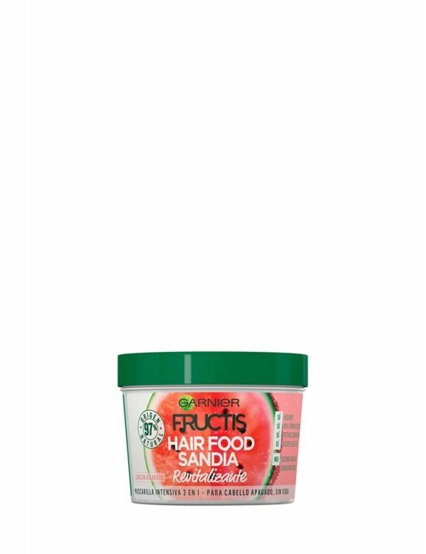 Garnier - Máscara Revitalizante Melancia Fructis Hair Food 350Ml