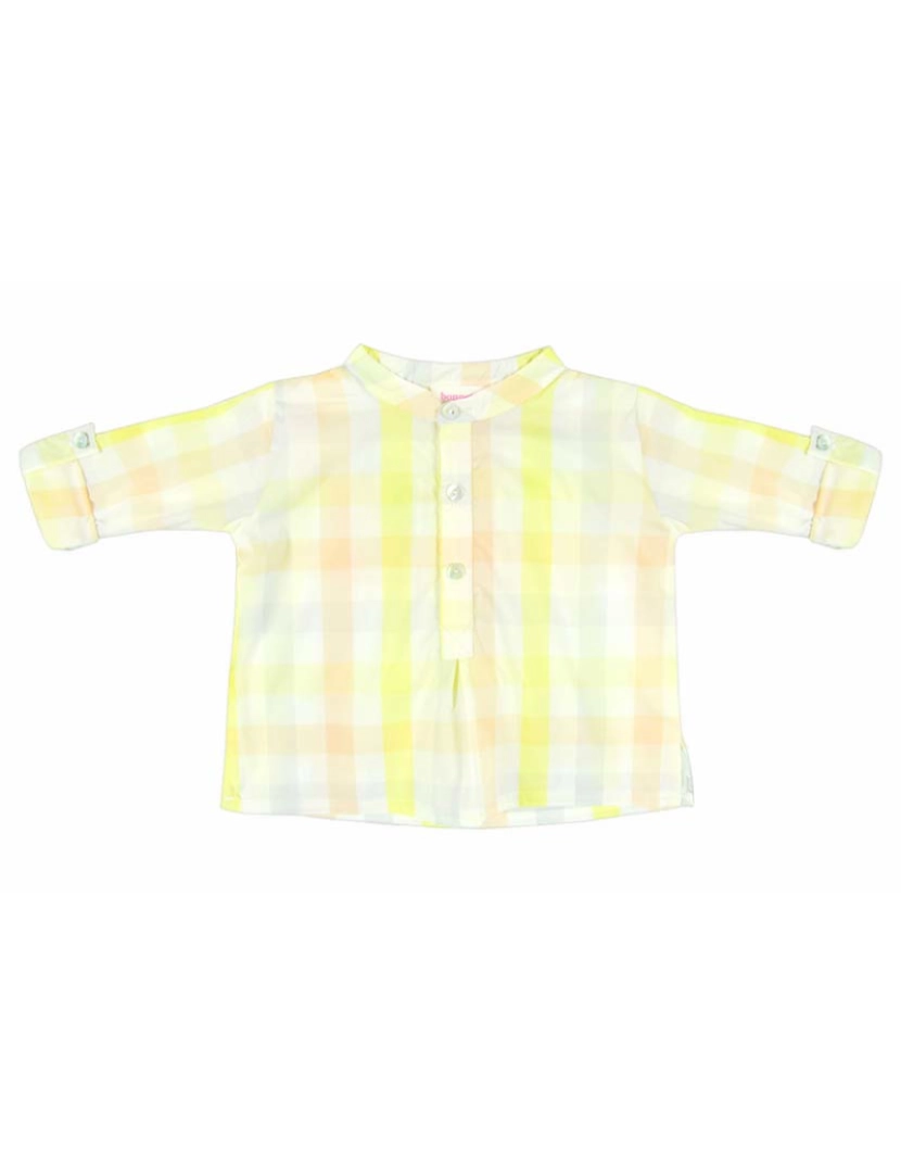 Bonnet à Pompom - Camisa Manga Comprida Menino Amarelo