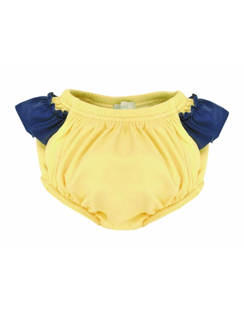 Bonnet à Pompom - Cuecas Bikini Menina Amarelo