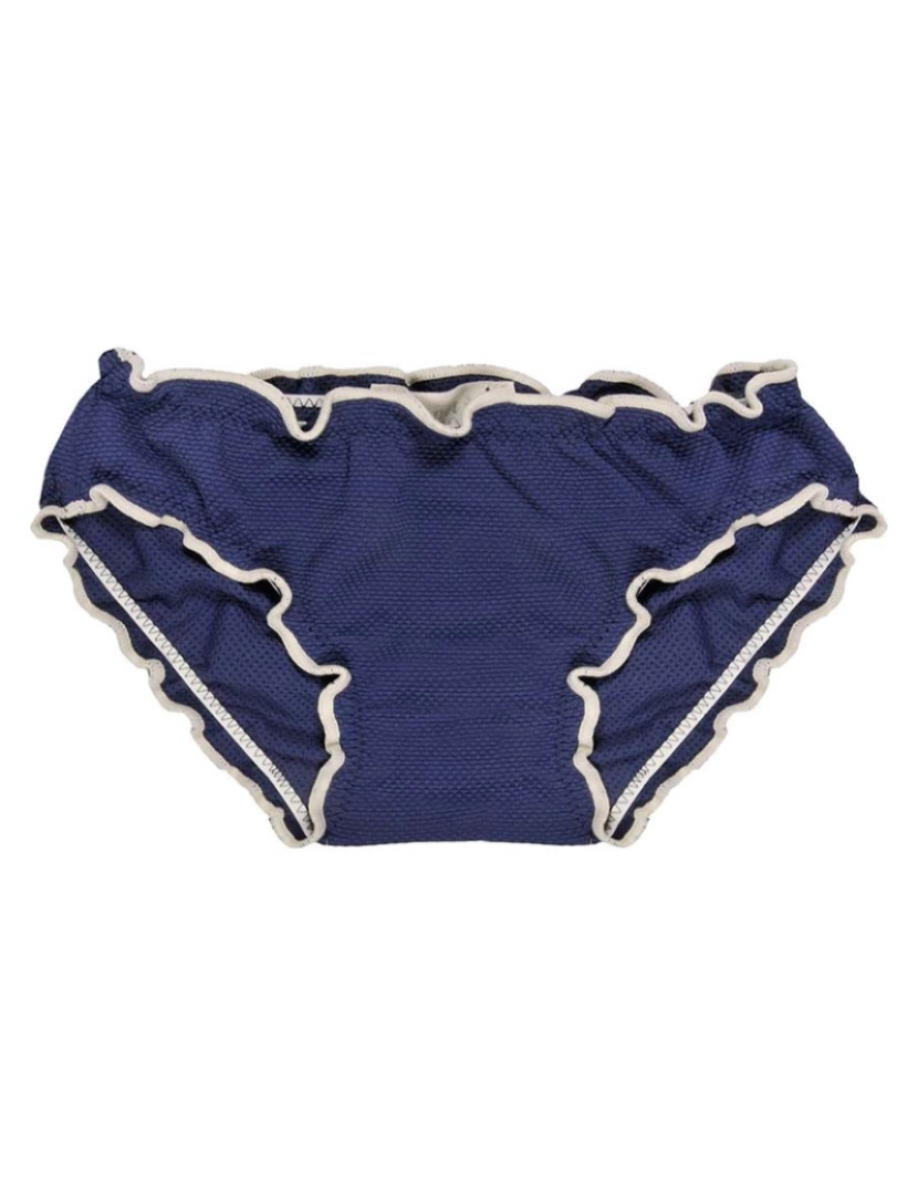 Bonnet à Pompom - Cuecas Bikini Menina Azul Escuro