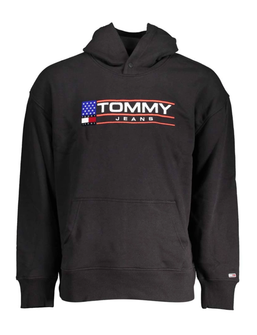 Tommy Hilfiger - Sweatshirt Homem Preto