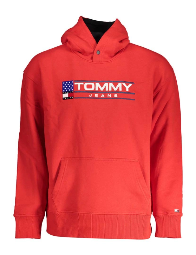Tommy Hilfiger - Sweatshirt Homem Vermelho
