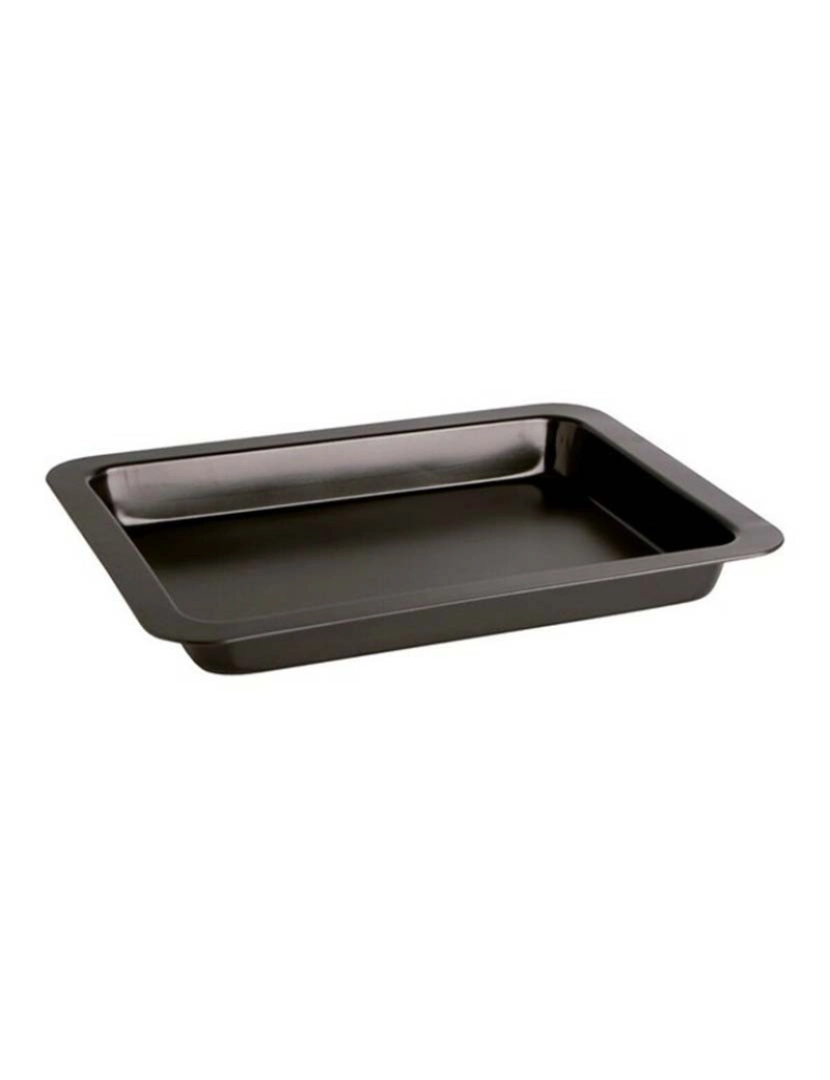 Quid - Bandeja para Forno Antiaderente Sweet Grey Preto Aço Galvanizado