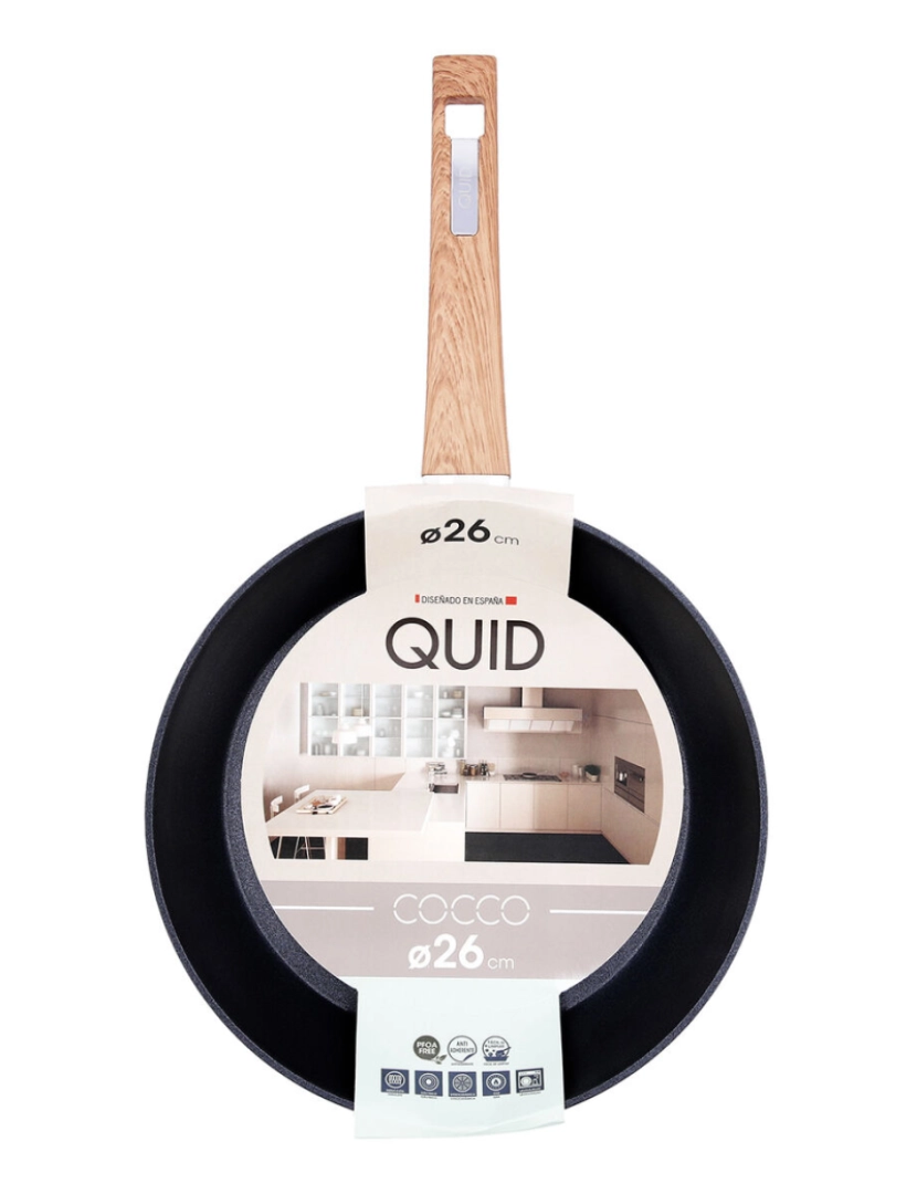 Quid - Frigideira antiaderente Cocco Alumínio Forjado 26 cm