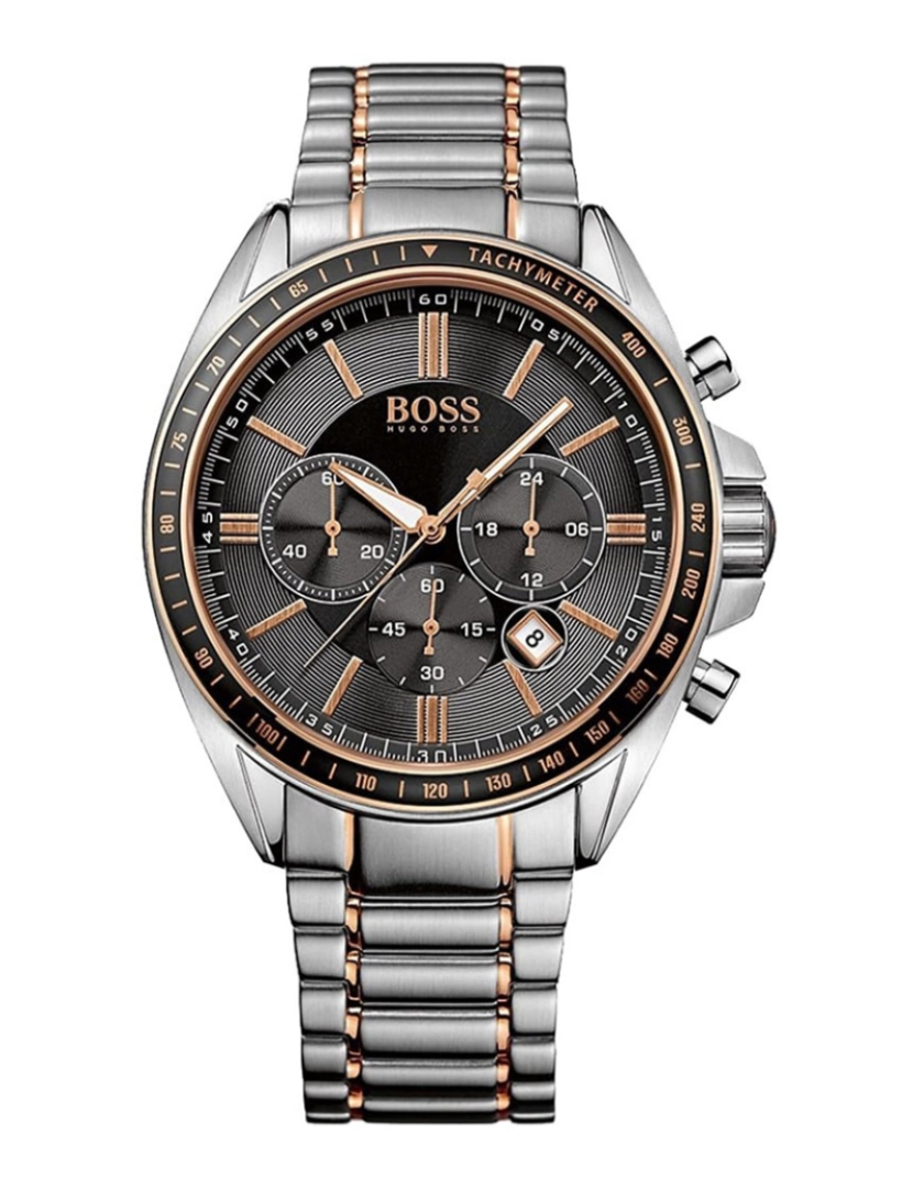 Hugo Boss - Relógio Hugo Boss Prateado e Rose Gold