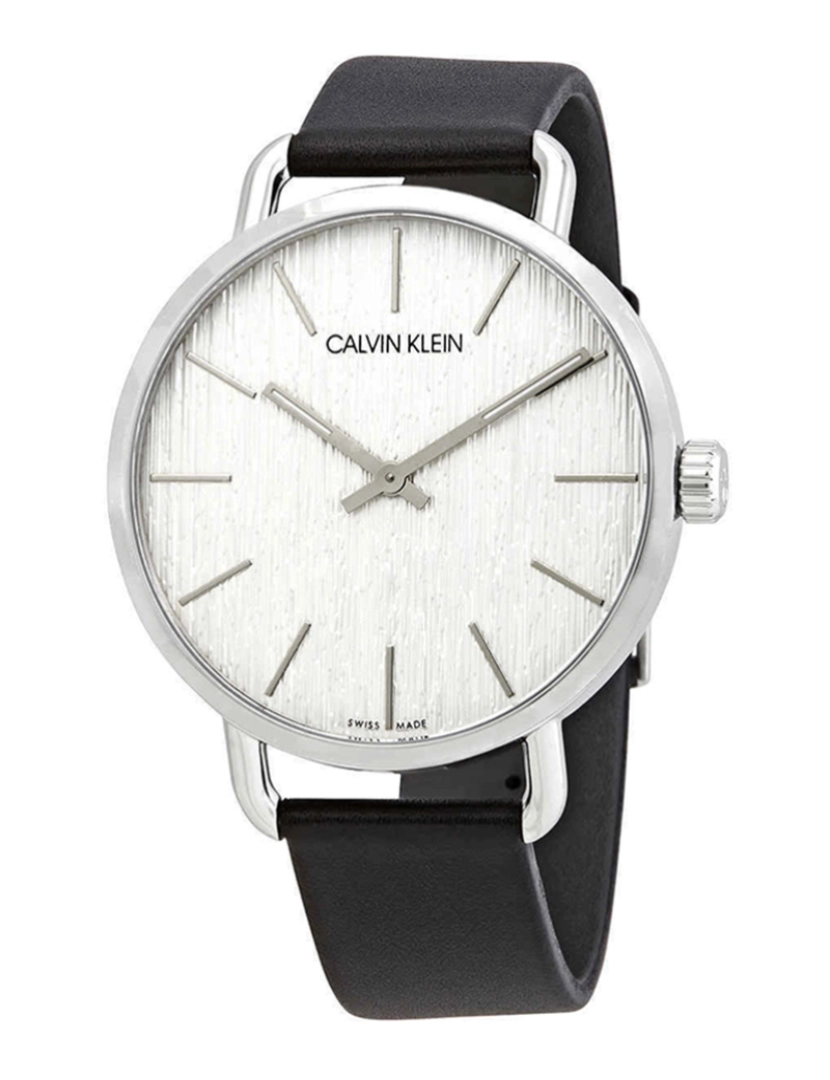 Calvin Klein - Relógio Homem Preto e Branco