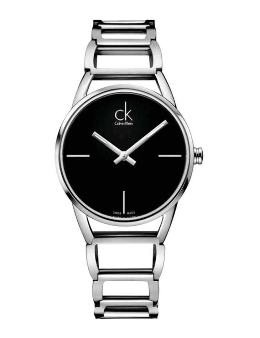 Calvin Klein - Relógio de Senhora K3G23121 Prateado e Preto