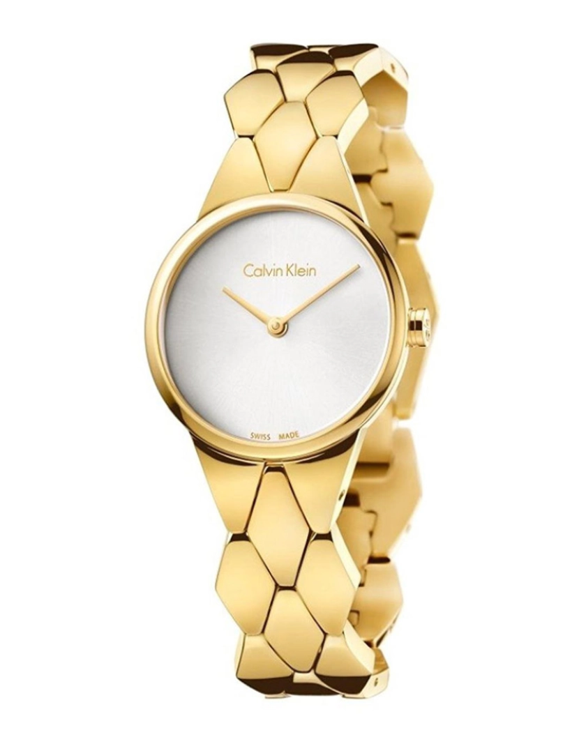 Calvin Klein - Relógio Snake Senhora Ouro Amarelo