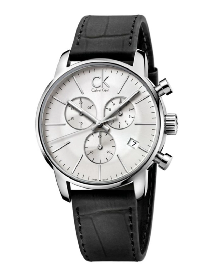 Calvin Klein - Relógio Homem Preto e Branco