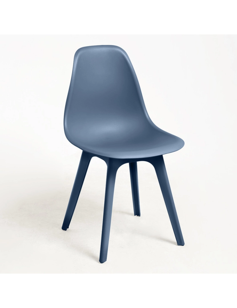 Presentes Miguel - Cadeira Kelen Suprym - Azul Petróleo