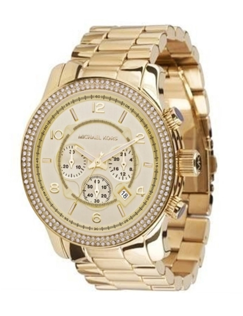 Michael Kors - Relógio Michael Kors Dourado c/Brilhantes