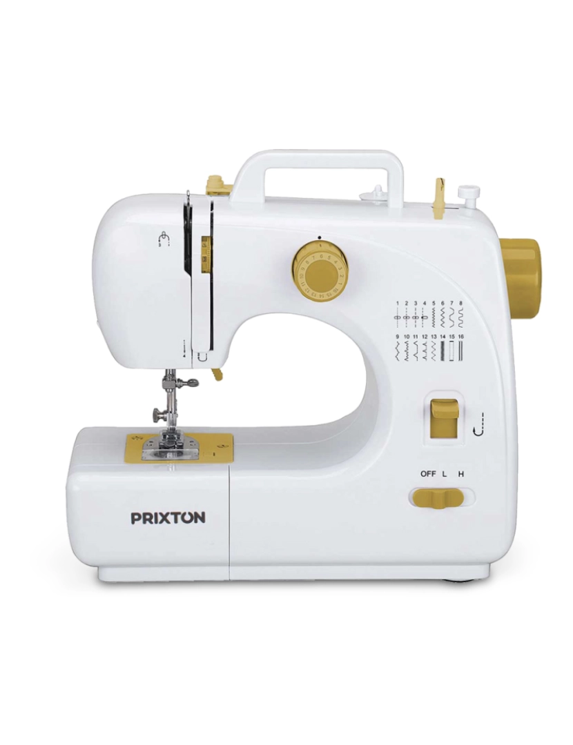Prixton - Máquina de Costura Portátil PRIXTON de 16 Pontos : P120
