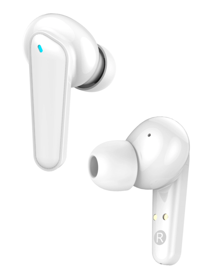 imagem de Auriculares Bluetooth PRIXTON Earbuds TWS158 ANC + ENC - Branco2