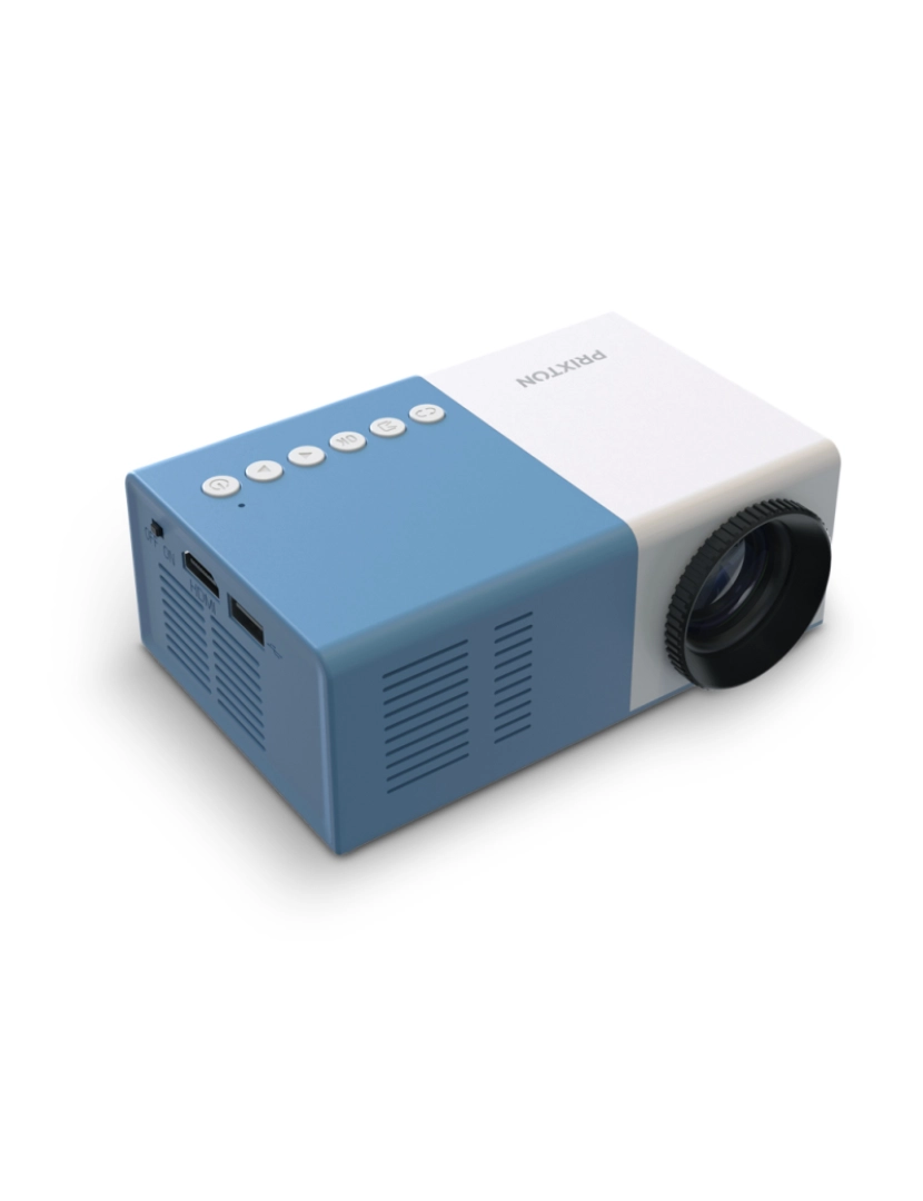 imagem de Mini Projetor Cinema PRIXTON | Full HD | 900 lumens | 320 x 240 - Azul3