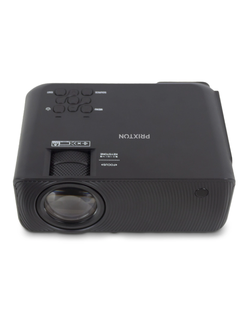 imagem de Projector PRIXTON Cinema Deluxe Wifi 7000 lúmens | Full HD | HDMI – Preto1