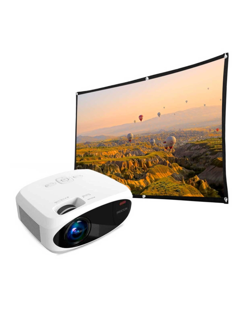 imagem de Projector Prixton Picasso | WiFi | 9000 lúmenes | 1920x1080 - Branco7