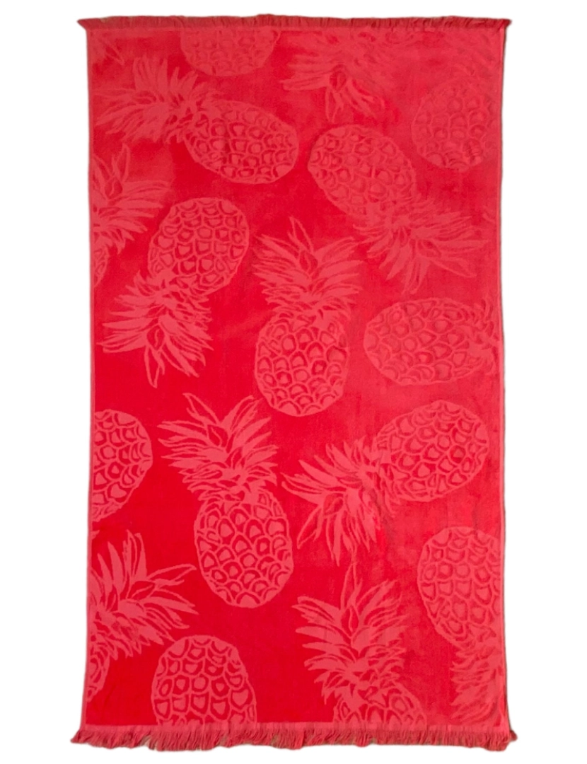 Le Comptoir De La Plage - Toalha de praia em veludo Jacquard cinzelado Lazaro 90x170 340g/m²