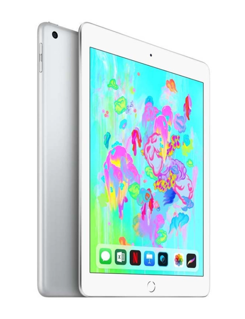 Apple - Apple iPad 9.7(2018) 32GB WiFi Grau A+ Grau A+