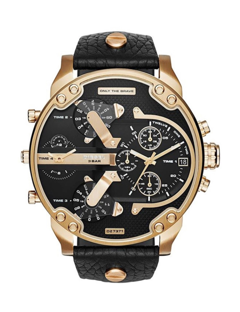 Diesel - Relógio Mr. Daddy 2.0 Dourado e Preto 