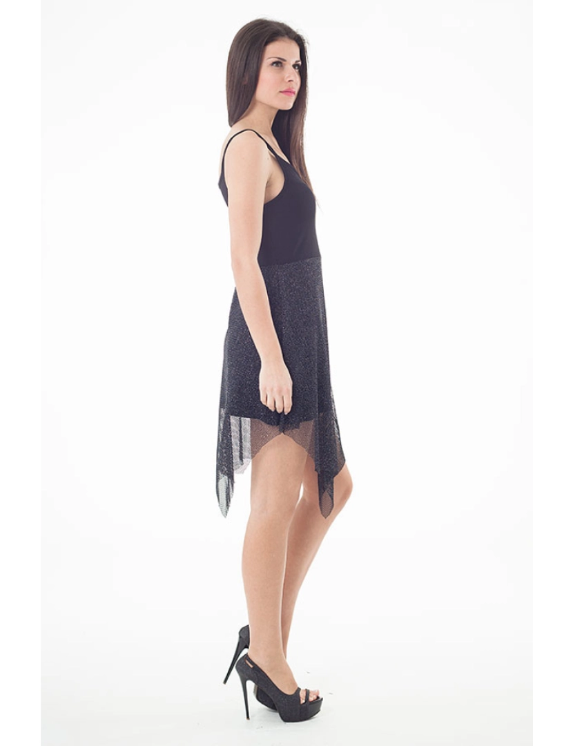 imagem de Camada de Sheer Mini vestido3