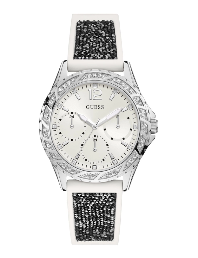 Guess - Relógio Guess Swirl de Senhora Branco