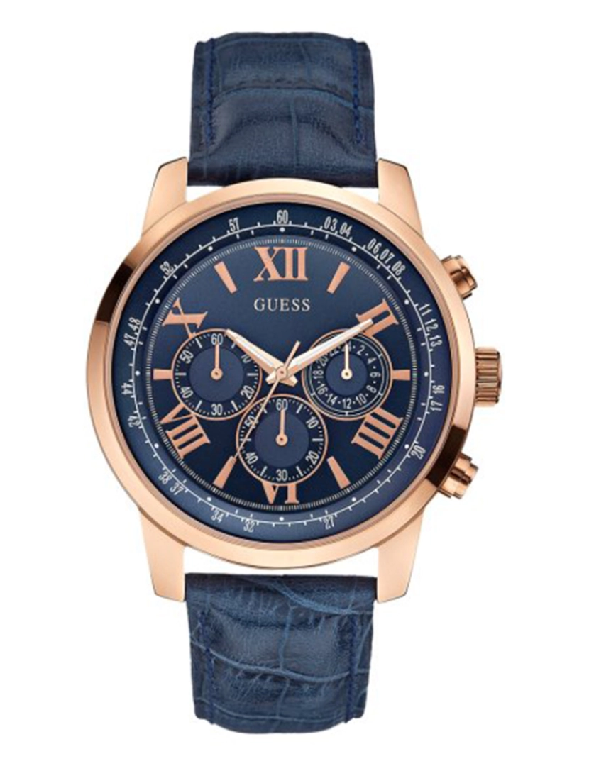 Guess - Relógio Guess Homem Azul e Rose Gold