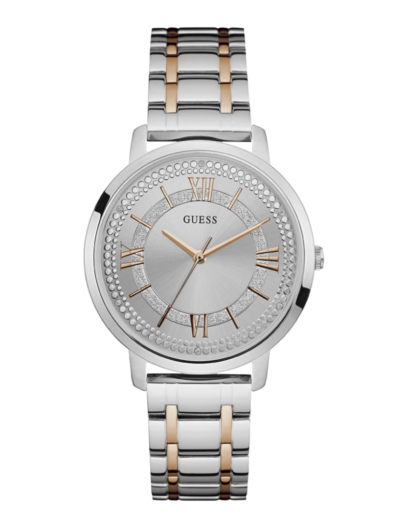 Guess - Relógio Guess de Senhora Montauk Prateado/Rosa Dourado