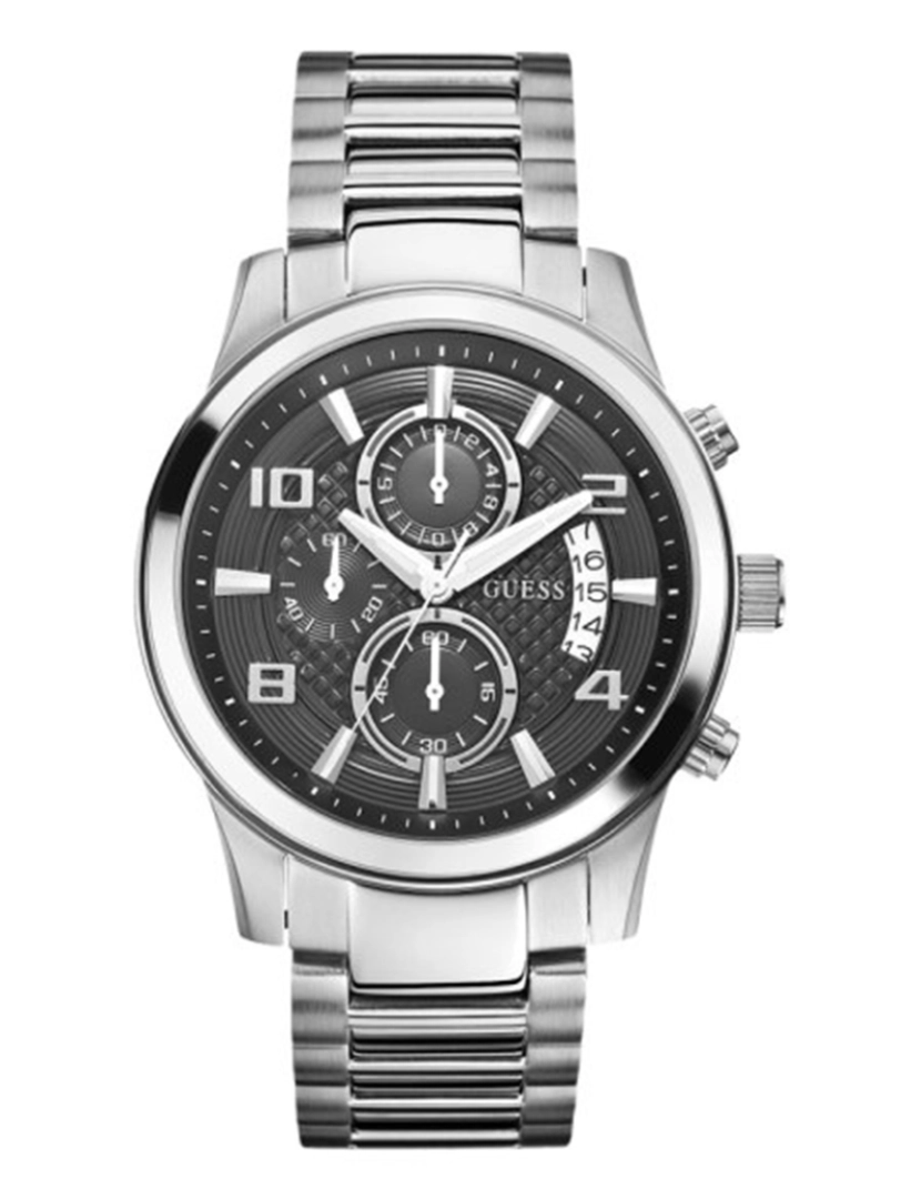 Guess - Relógio Guess Homem Prateado