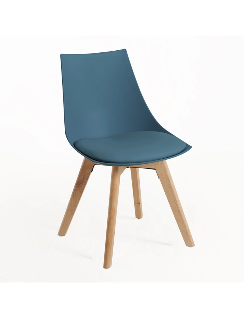 Presentes Miguel - Cadeira Blok - Verde-azulado