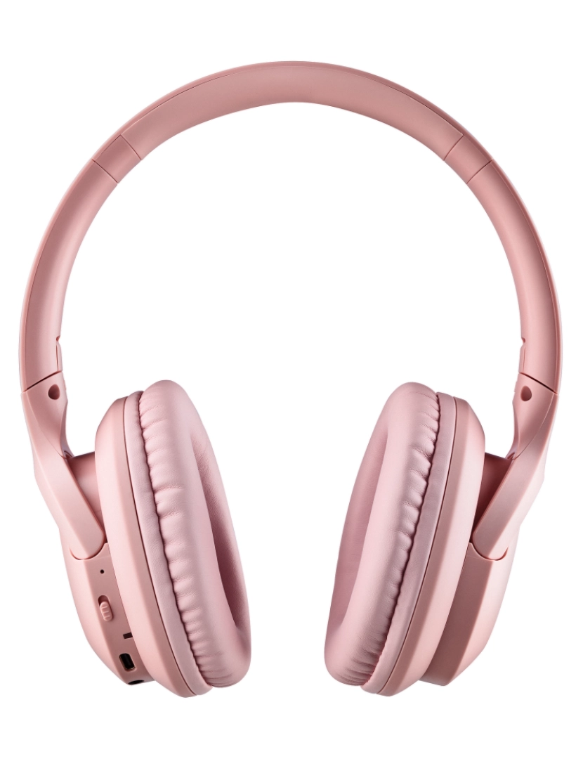 imagem de NGS ARTICA GREED PINK: Auscultadores supra-aural sem fios compatível com tecnologia Bluetooth 5.1-10hrs de autonomia. Microfone. Dobrável. Rosa.3