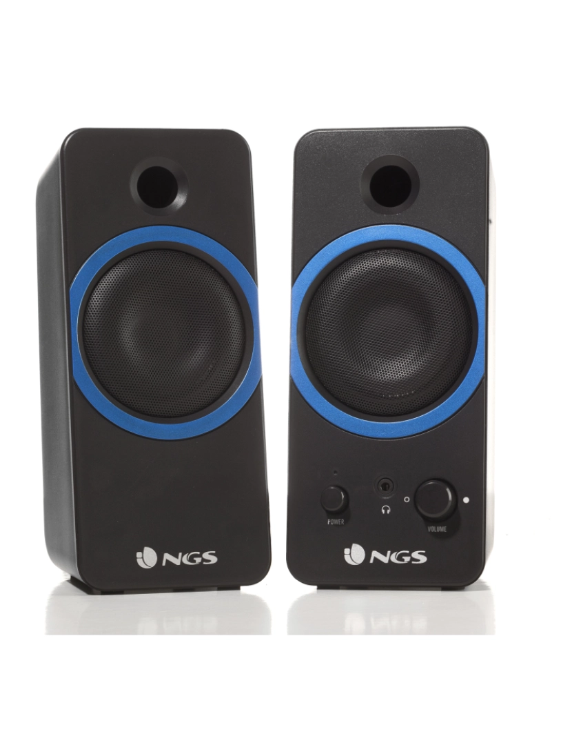 imagem de NGS GSX-200: COLUNAS GAMING SUPERBASS STEREO - POTENCIA 20W- PLUG AND PLAY- USB3