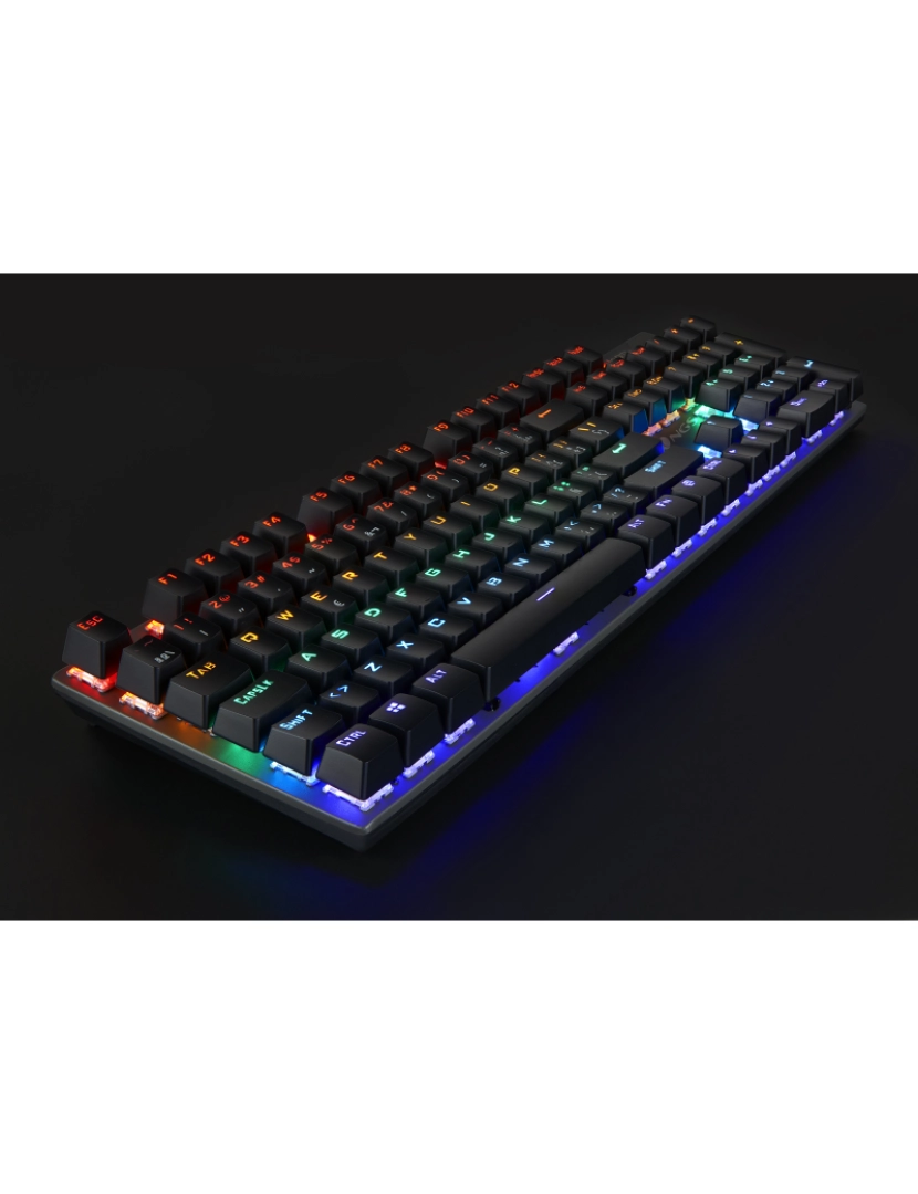 imagem de NGS GKX-500 ITALIAN: TECLADO COMPLETO GAMING. ILUMINAÇÃO LED, TECLAS PROGRAMÁVEIS, METÁLICO, ANTIGHOSTING. PS4/ PS5/ XBOX One / XBOX X/S.6